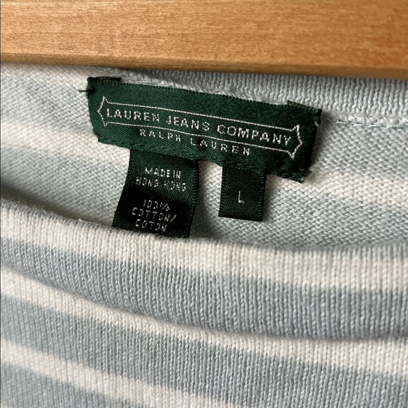 Lauren Ralph Lauren Striped Top Size Large - Picture 2 of 3